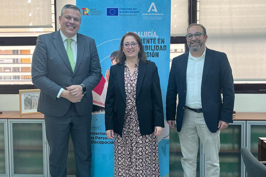 Fundación Asprodisis traslada al director general de Personas con Discapacidad de la Junta de Andalucía sus proyectos de transformación